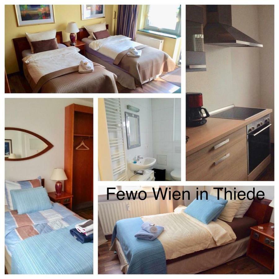 Ingrids Ferienwohnung Mit Balkon In Thiede Naehe See ซาลซ์กิทเทอร์ ภายนอก รูปภาพ