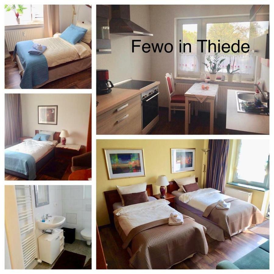Ingrids Ferienwohnung Mit Balkon In Thiede Naehe See ซาลซ์กิทเทอร์ ภายนอก รูปภาพ